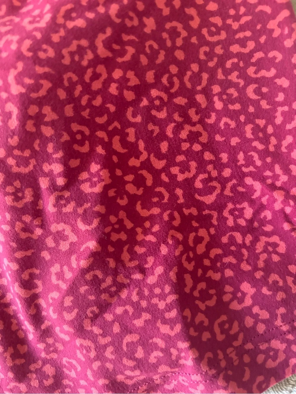 Lululemon floral cheetah print align tank top cropped, clothes